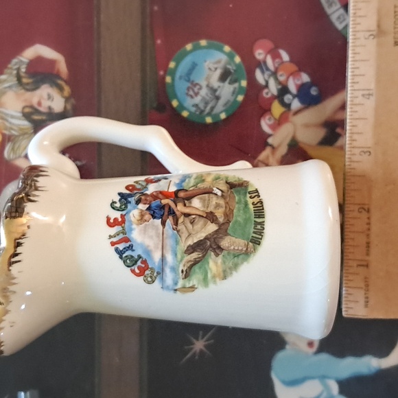 Vintage tourist Reptile Garden Black Hills Mini Pitcher Oddity Curiosity - Picture 3 of 4